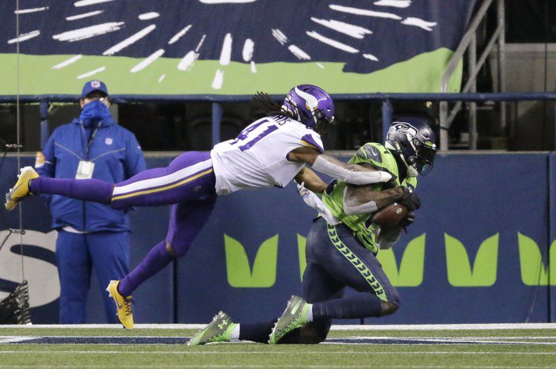 Jugador de los Seahawks de Seattle DK Metcalf